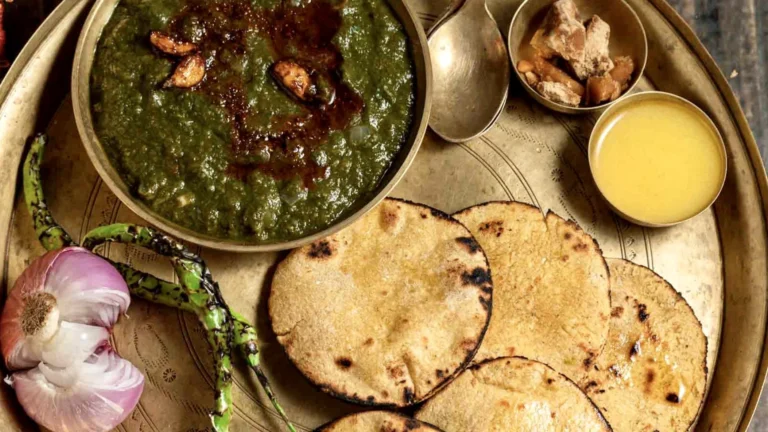 Sarson Da Saag &Amp; Makki Di Roti 