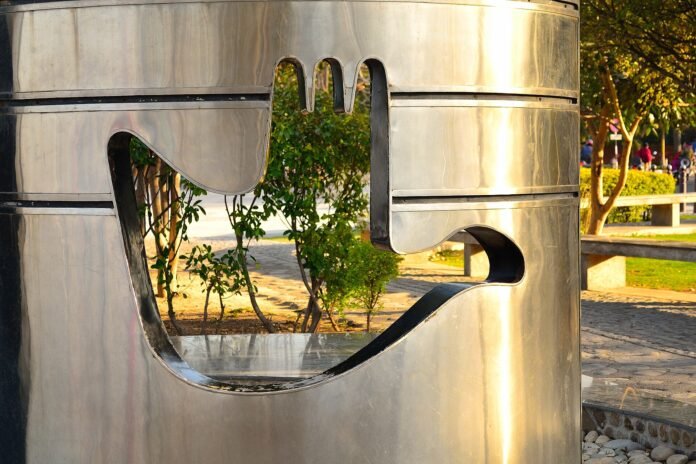 Open Hand Monument at Capitol Complex Chandigarh