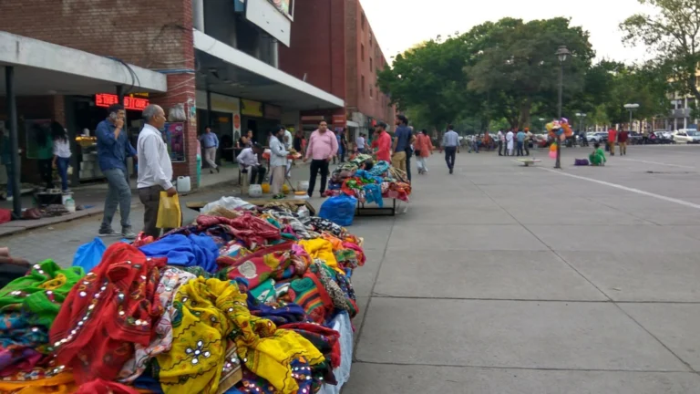 Sector 17 Market In Chandigarh