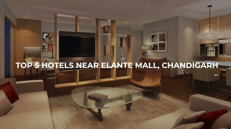 Hotels near Elante mall