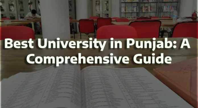 Best University in Punjab: A Comprehensive Guide - Art & Culture in Chandigarh