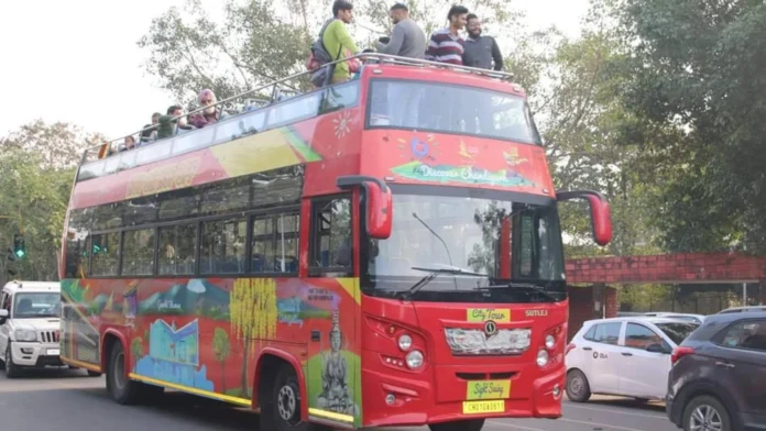 Exploring Chandigarh in Comfort: The Hop-On-Hop-Off Bus Experience