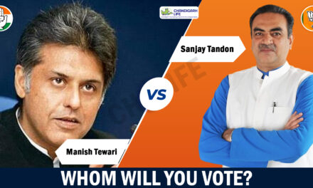 Chandigarh’s Lok Sabha Battle Heats Up: Sanjay Tandon, Manish Tewari, and SAD’s Entry Set Stage for Triangular Contest.