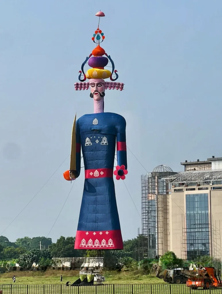 Tricity’s Tallest Ravana 2025: 180Ft Giant To Rise In Panchkula With Meghnath &Amp; Kumbhkaran 2 Dusshera In Panchkula