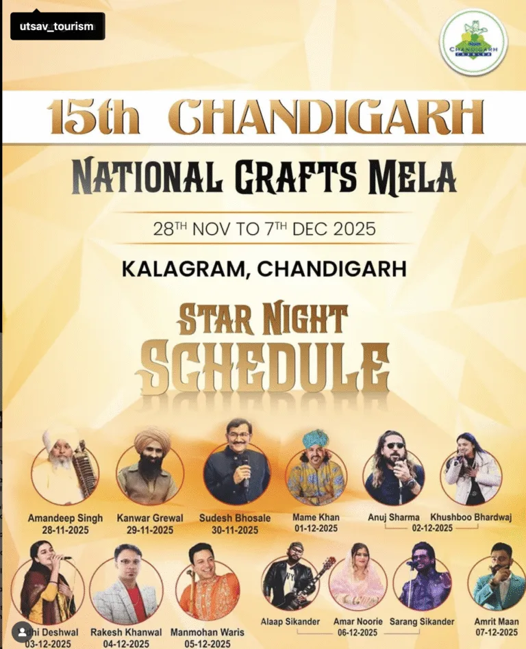 15th National Craft Mela Chandigarh Kalagram