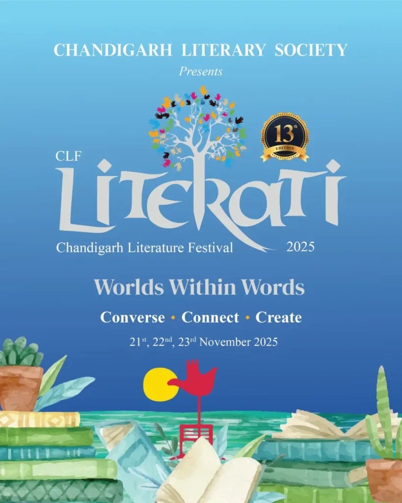 📚✨ Chandigarh Are You Readychandigarh Literature Festival Is Back Its Time To Celebrate Boo