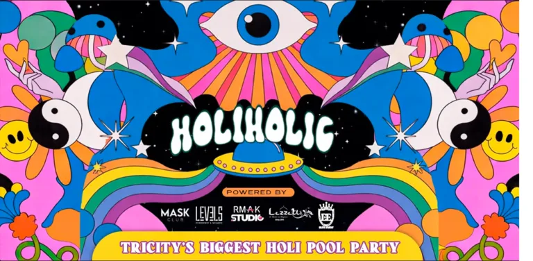 HOLIHOLIC TRICITY’S BIGGEST HOLI POOL PARTY HOLIHOLIC TRICITY’S BIGGEST HOLI POOL PARTY