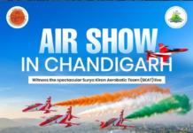 Air Show Chandigarh 2026 at Sukhna Lake Air Show Chandigarh 2026 at Sukhna Lake