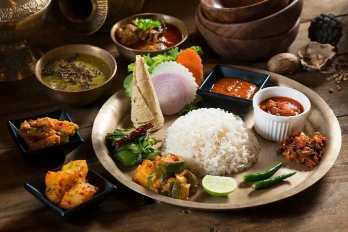 Punjabi thali and dhaba-style food representing Chandigarh tricity's best dhabas and restaurants