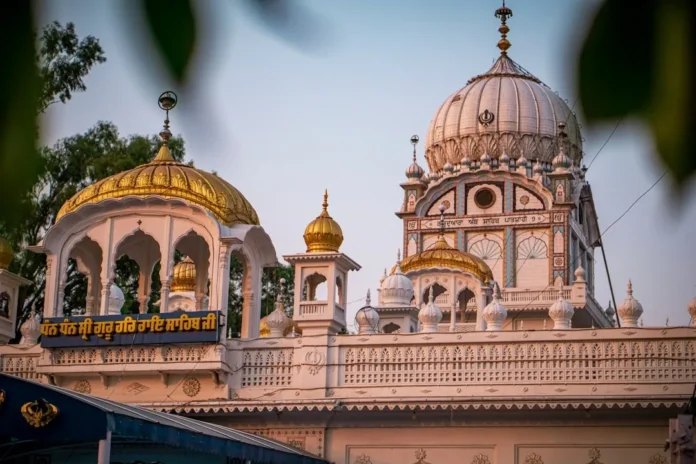 Gurudwara dome architecture representing lesser-known gurudwaras in Chandigarh tricity