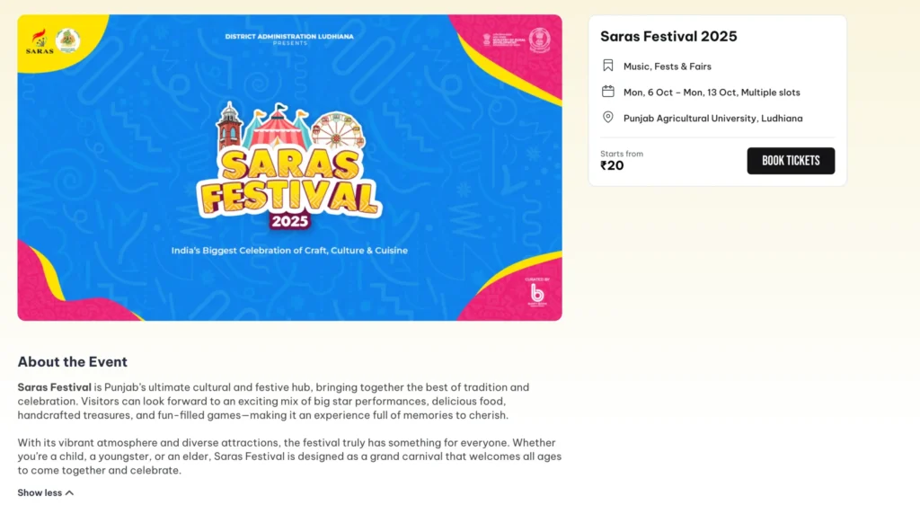 SaraS mELA 2025 