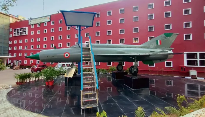 Air Force Museum Chandigarh Indian Air Force Heritage Centre, Sector 18 Chandigarh — aircraft on display