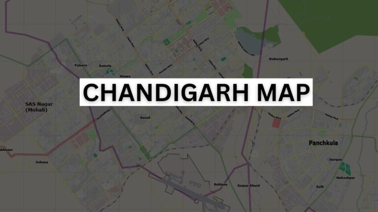 Chandigarh Map: Your Guide to the City Beautiful