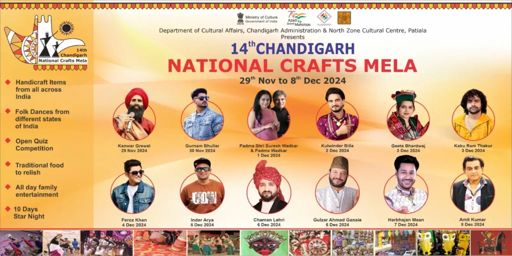 14Th National Craft Mela Chandigarh ,Kalagram 1 National Craft Mela Chandigarh 2024
